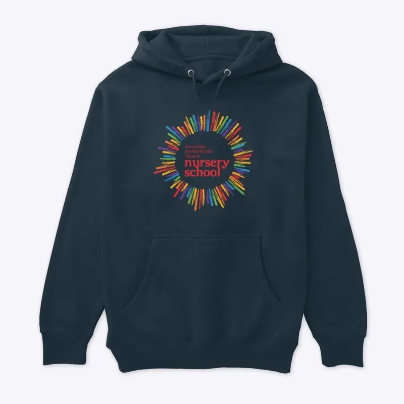 Adult Hoodie, Color Logo